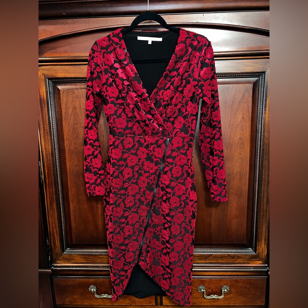 RACHEL Rachel Roy Red and Black dress